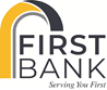 First Bank logo