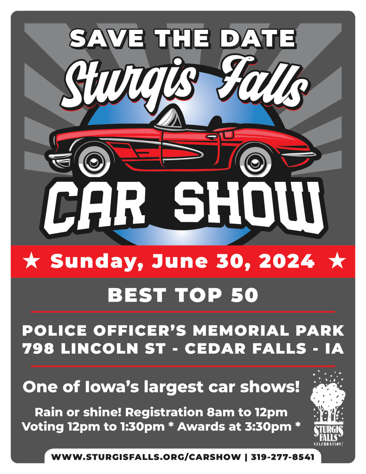 Car Show Sturgis Falls Celebration in Cedar Falls Iowa